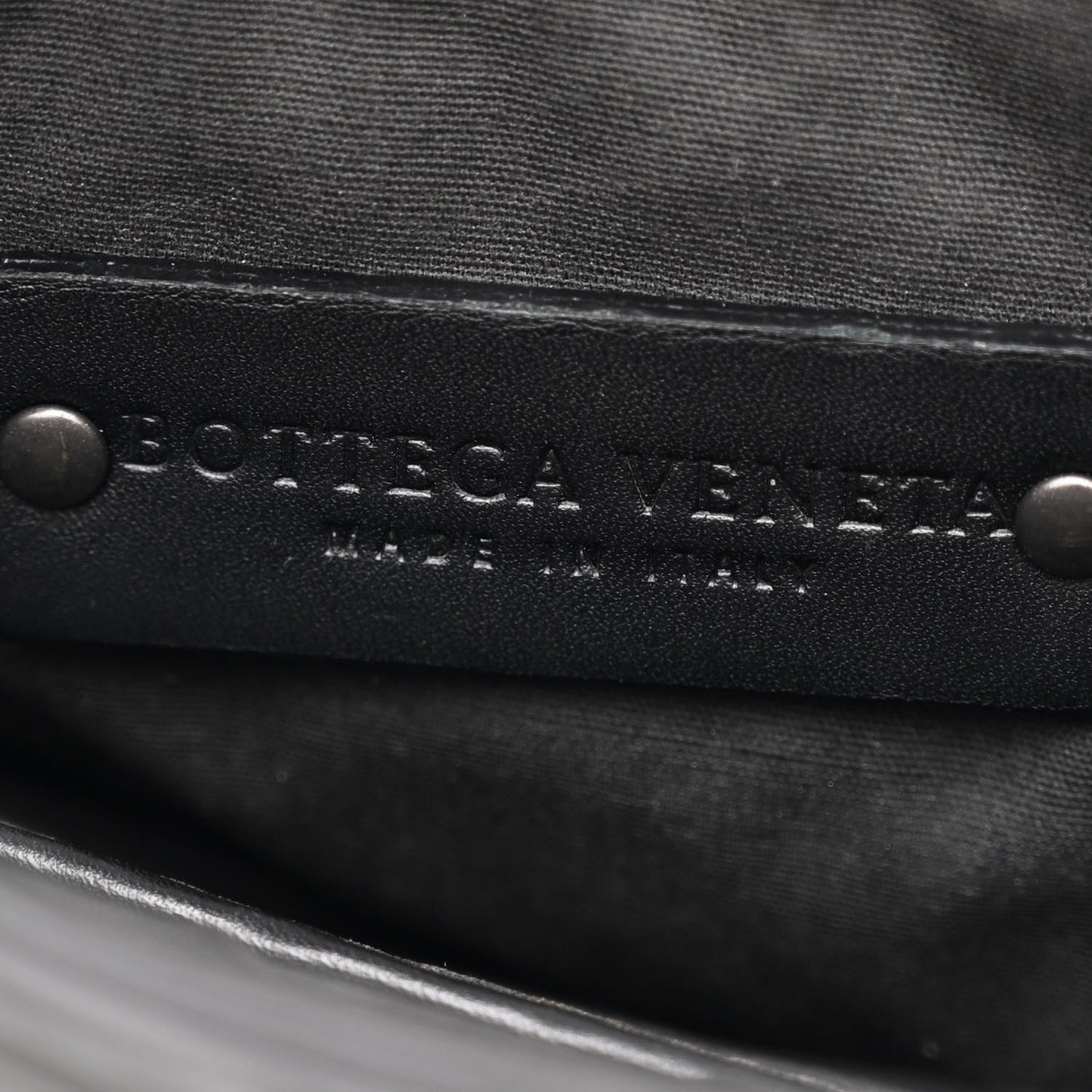 Nappa Intrecciato VN Crossbody Messenger Bag Black
