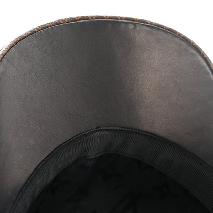 Louis Vuitton Monogram Cotton Jacquard Embroidered LV Day Cap M Black 10 of 11