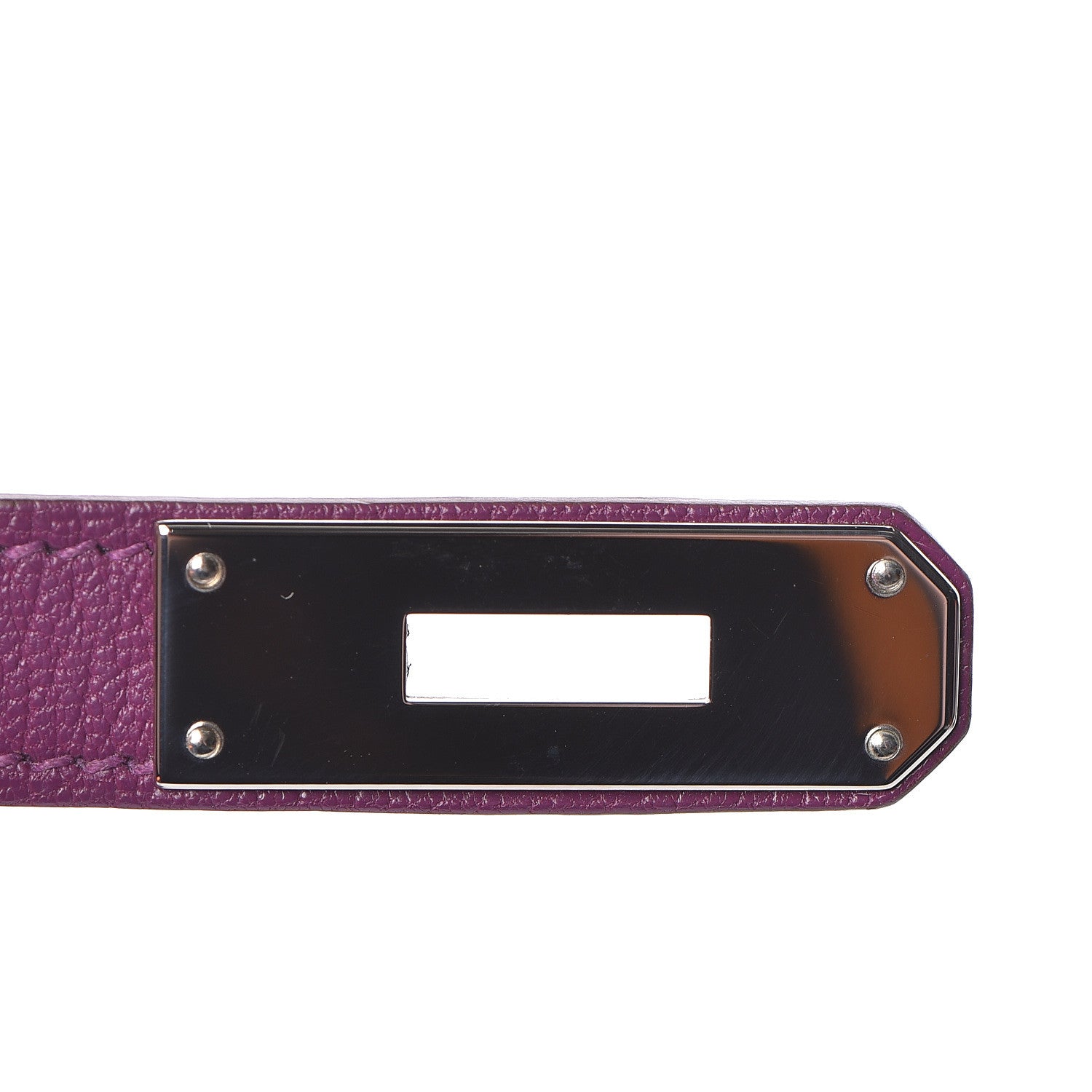 Hermes Chevre Mysore Horseshoe Kelly Retourne 28 Anemone Iris 33 of 42