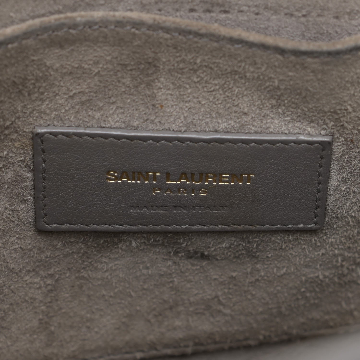 Saint Laurent Calfskin Baby Sac de Jour Fog 8 of 14