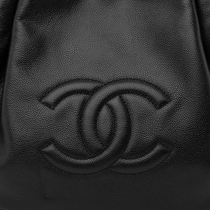 Chanel Caviar CC Timeless Shopping Tote Black 7 of 13