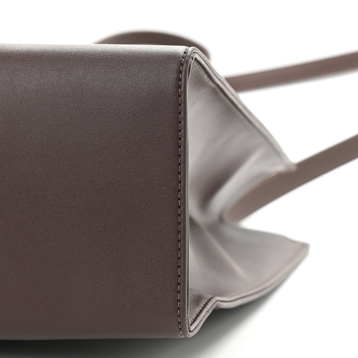 Telfar Vegan Leather Medium Shopping Bag Chocolate 10 of 12