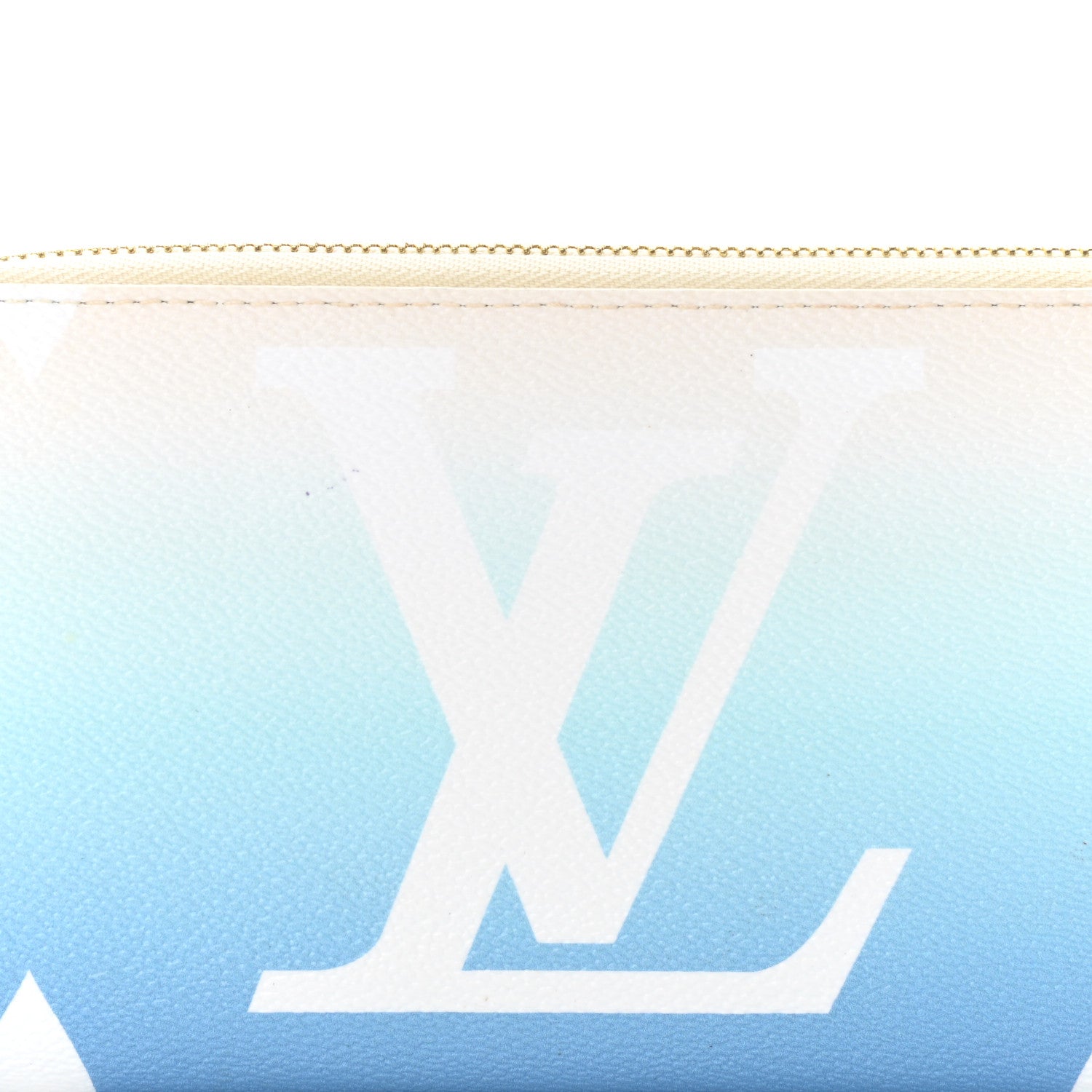 Louis Vuitton Monogram Giant By The Pool Zippy Wallet Blue 7 of 9