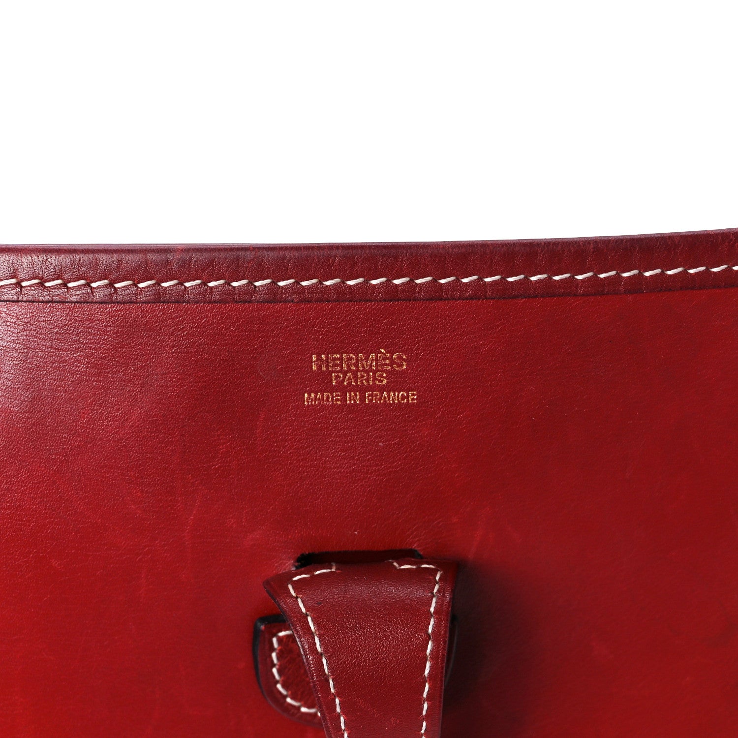 Hermes Chamonix Evelyne PM Rouge H 7 of 14