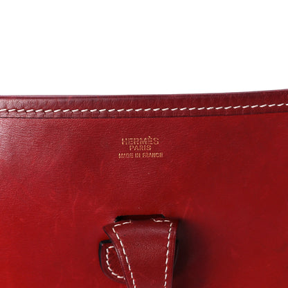 Hermes Chamonix Evelyne PM Rouge H 7 of 14