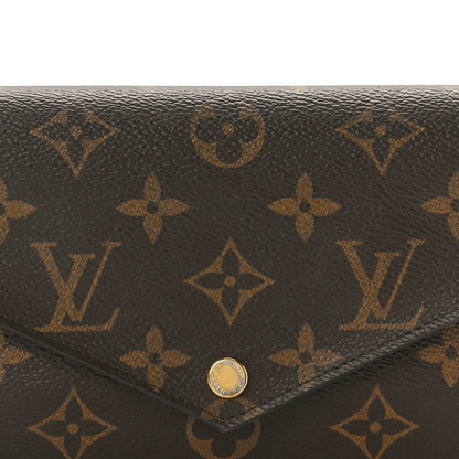 Louis Vuitton Monogram Jeanne Wallet Fuchsia 9 of 9