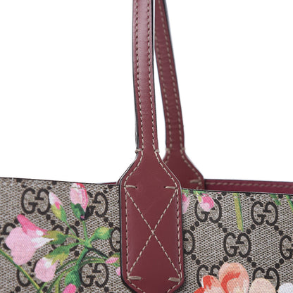 Gucci GG Supreme Monogram Blooms Medium Reversible Tote Beige Multicolor Dry Rose 12 of 12