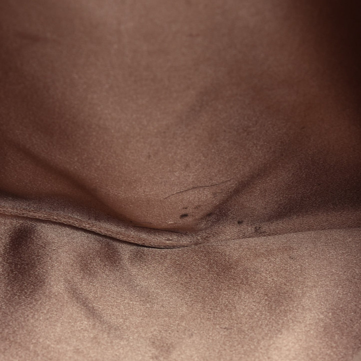 Satin Zipped Clutch Nudo