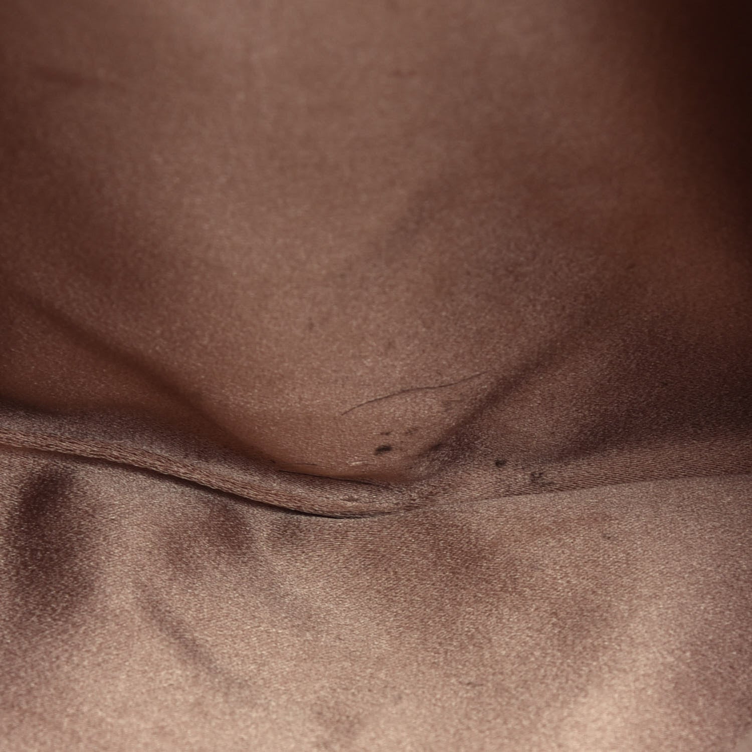 Prada Satin Zipped Clutch Nudo 12 of 16