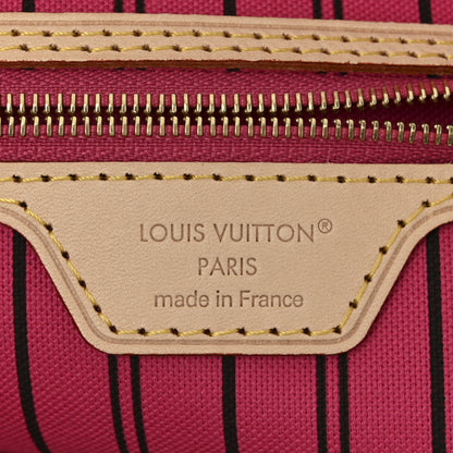 Louis Vuitton Monogram Inside Out Neverfull Bandouliere MM Rose Pondichery 6 of 9