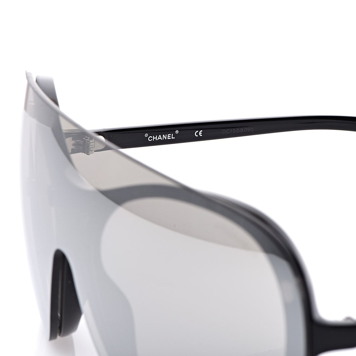 Clip On Sunglasses 71230 Mirror Grey Black