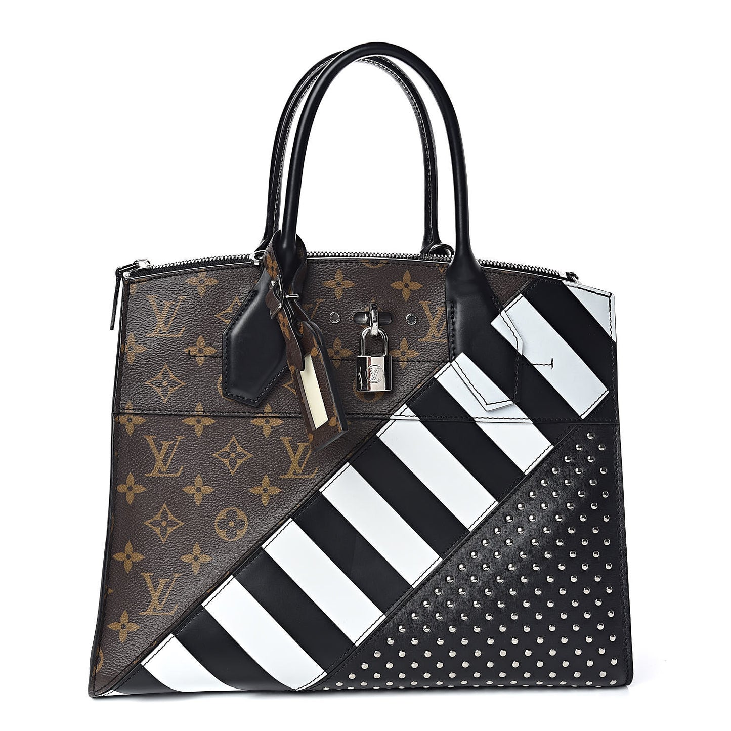 Calfskin Monogram City Steamer MM