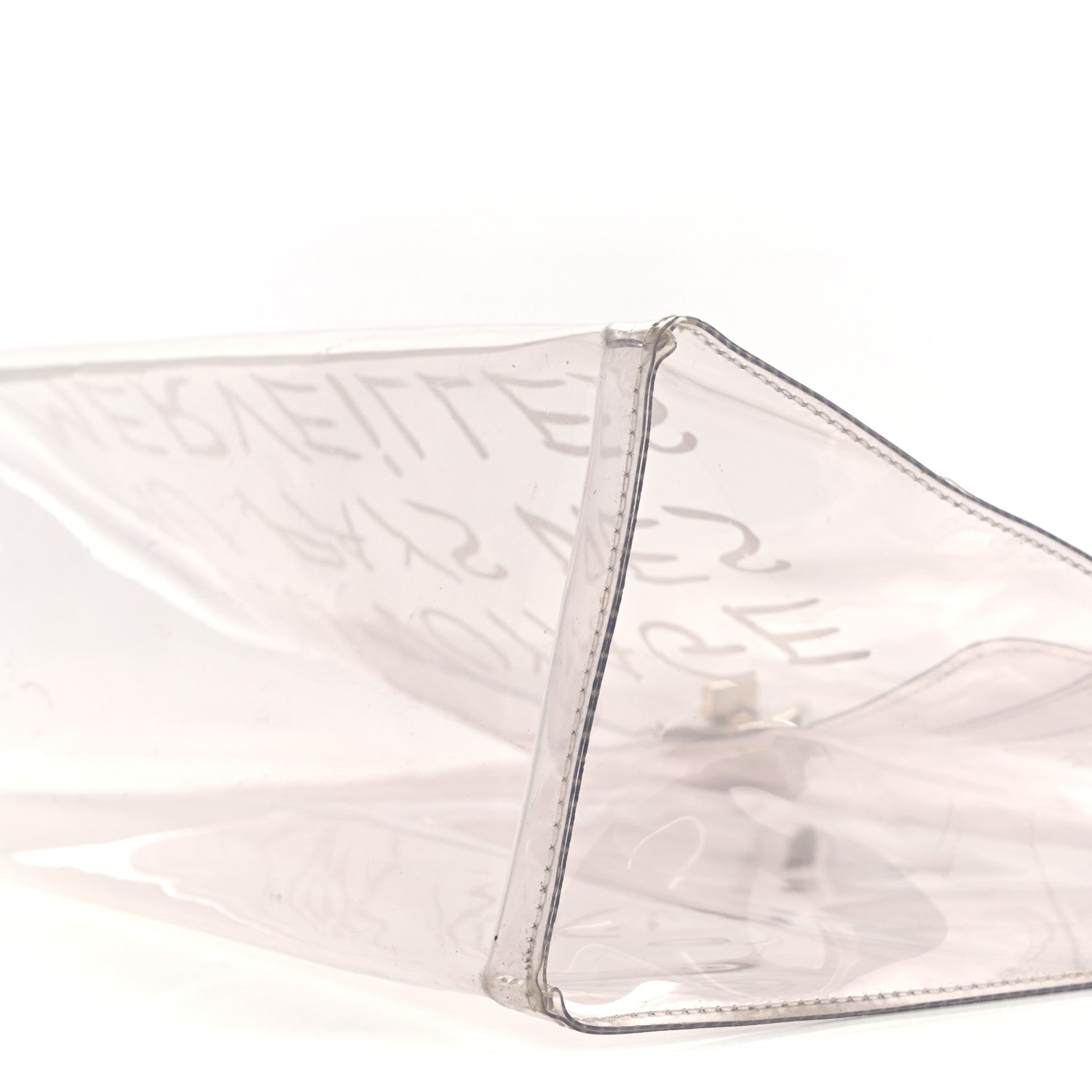 Hermes Vinyl Souvenir De L'Exposition Kelly Transparent 8 of 14