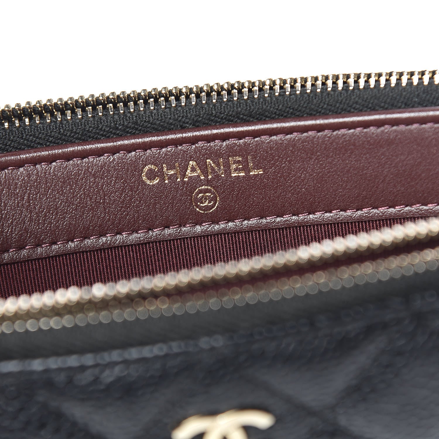 Chanel Caviar Quilted Small Clutch With Chain Black 10 of 14