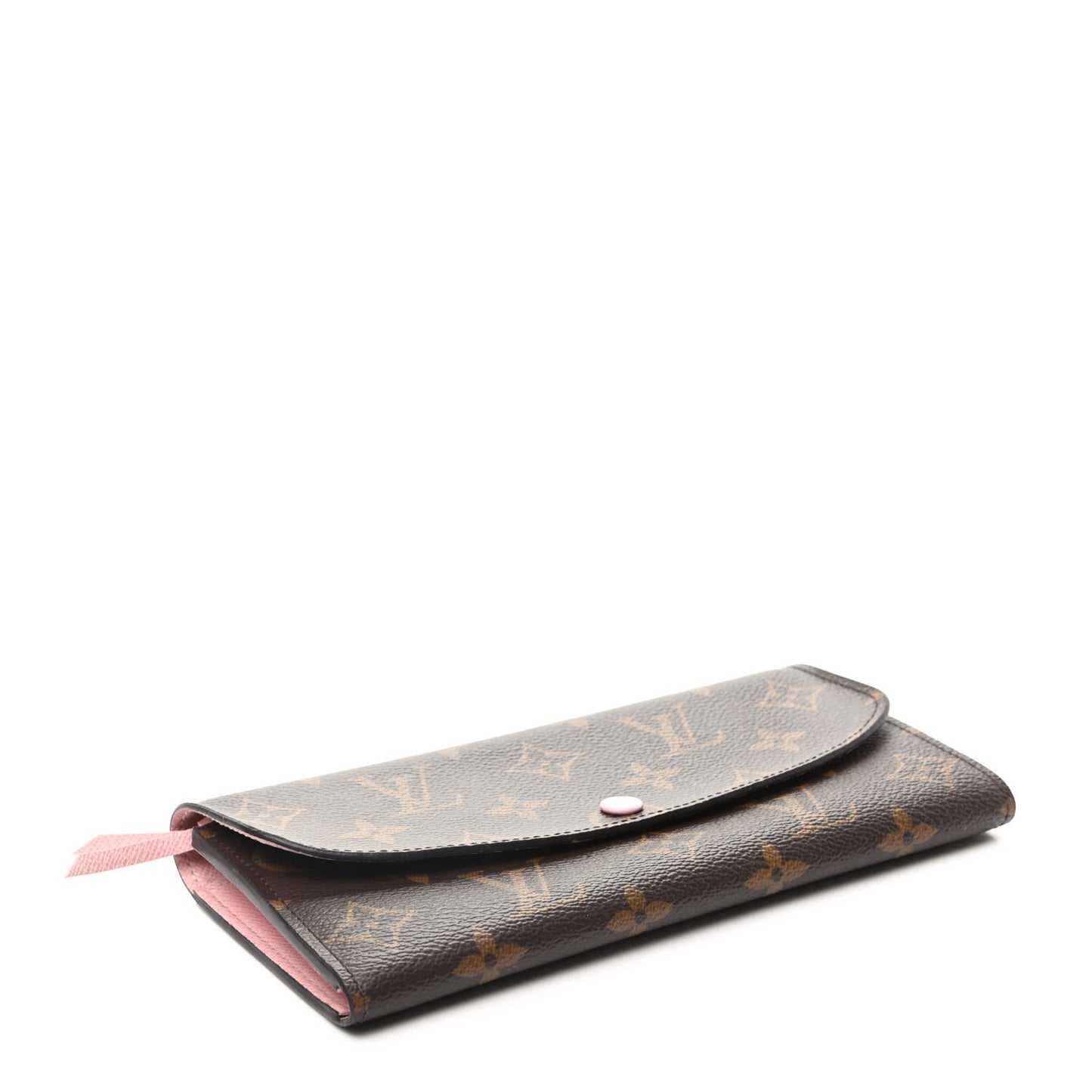 Monogram Emilie Wallet Rose Ballerine