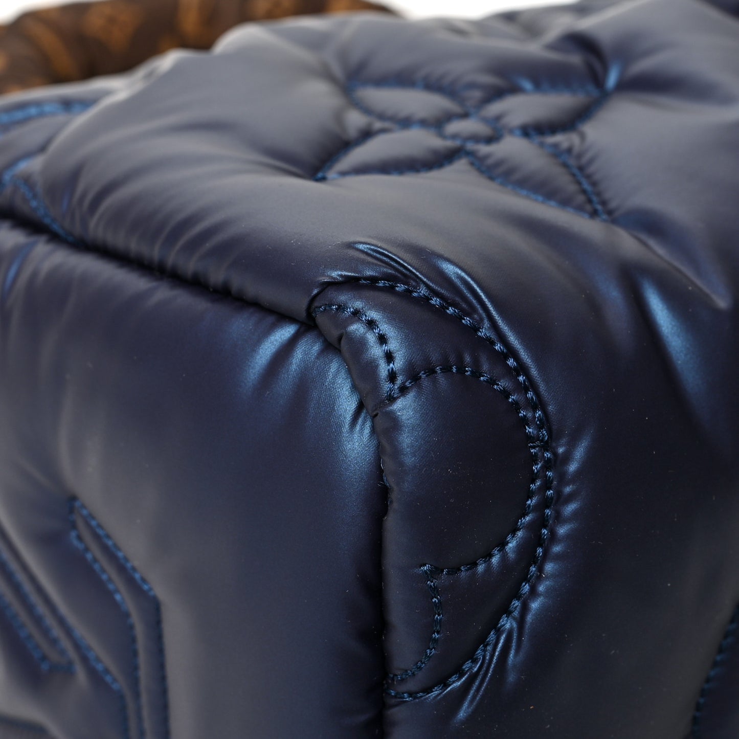 Econyl Mini Monogram Pillow Speedy Bandouliere 25 Navy
