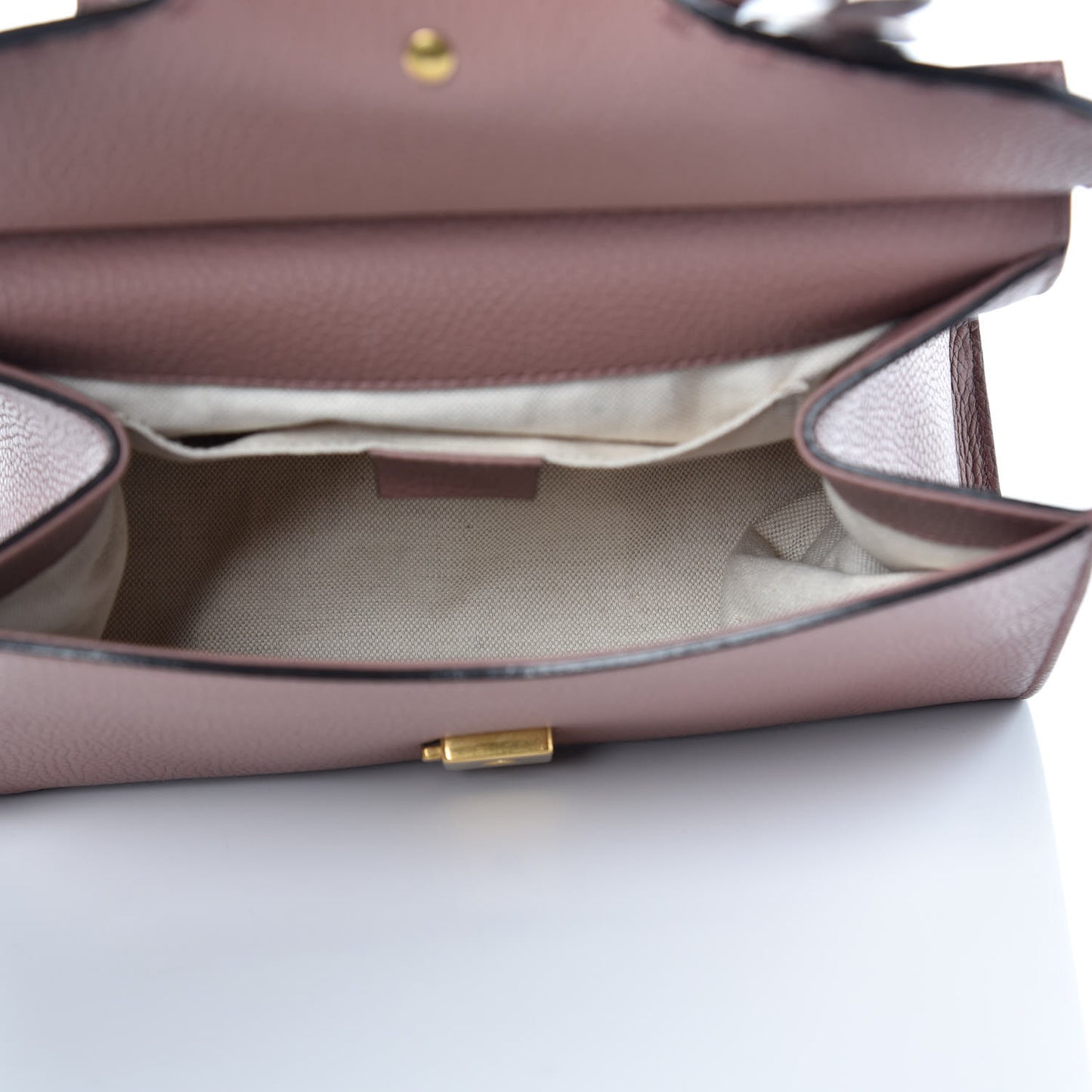 Calfskin Mini GG Marmont Top Handle Bag Rosy Phard