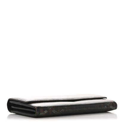 Goyard Goyardine Varenne Long Wallet Black 4 of 12