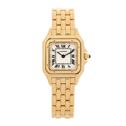 Cartier 18K Yellow Gold 22mm Panthere Quartz Watch 1 of 4