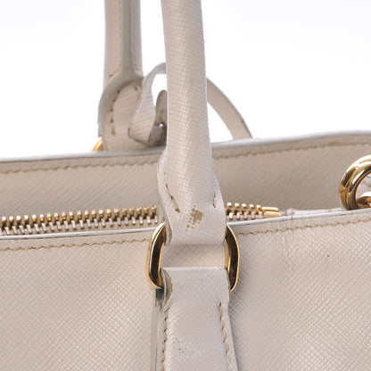 Prada Saffiano Lux Medium Tote Talco 16 of 19