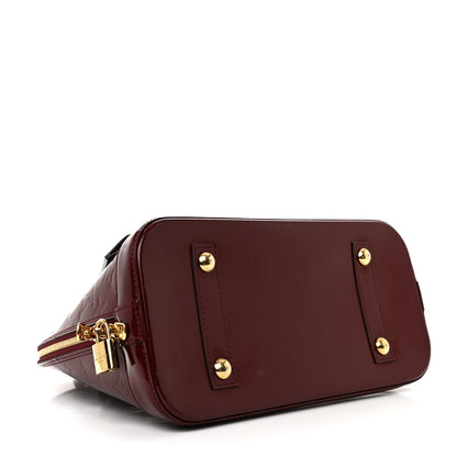 Louis Vuitton Vernis Alma PM Magenta 4 of 11