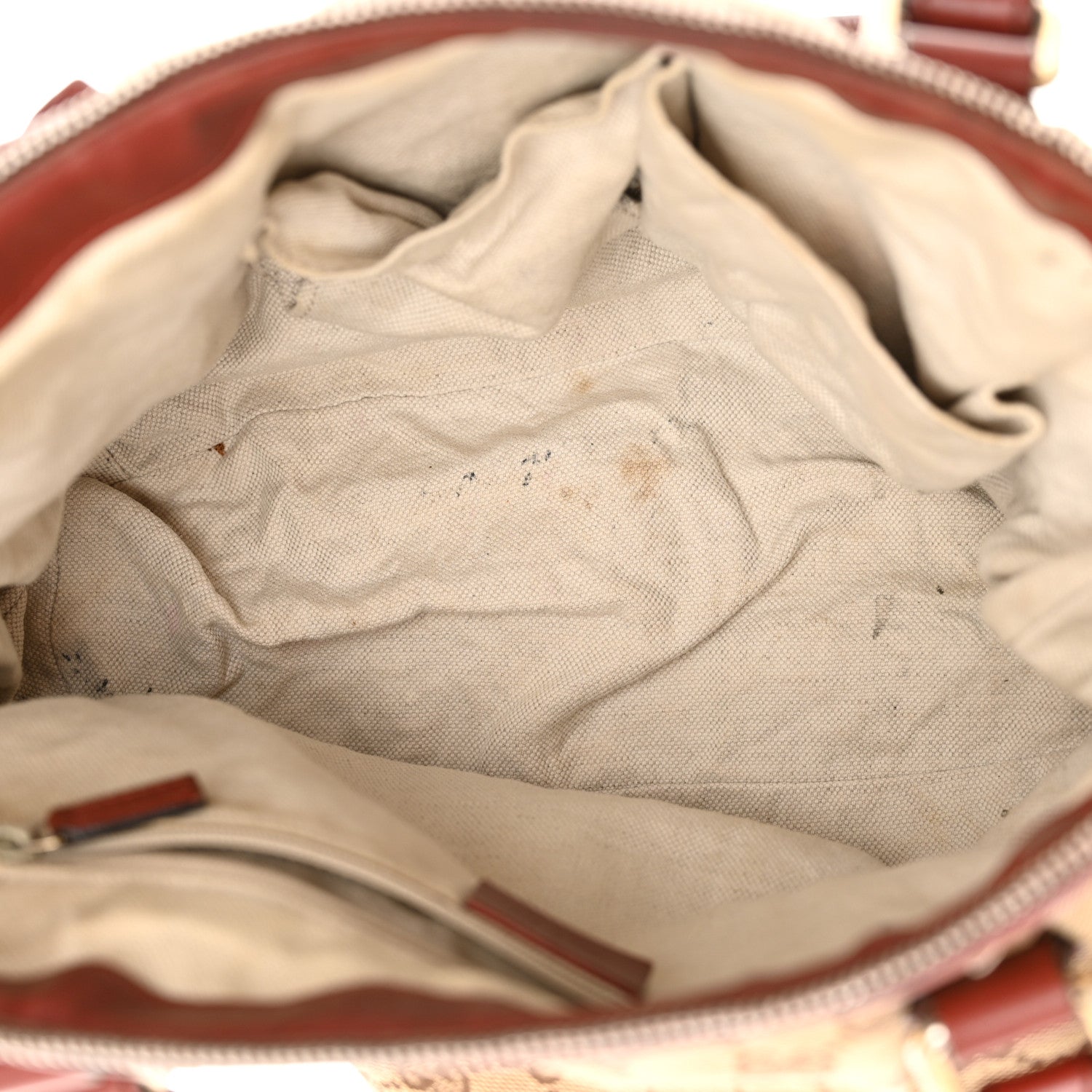 Gucci Monogram Medium Sukey Top Handle Dark Red 5 of 19