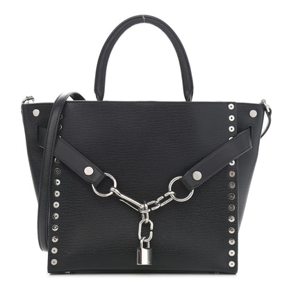 Alexander Wang Grained Calfskin Attica Studded Chain Satchel Black 1 of 10