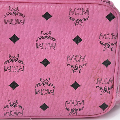 MCM Visetos Medium Side Studs Stark Backpack Pink 13 of 13
