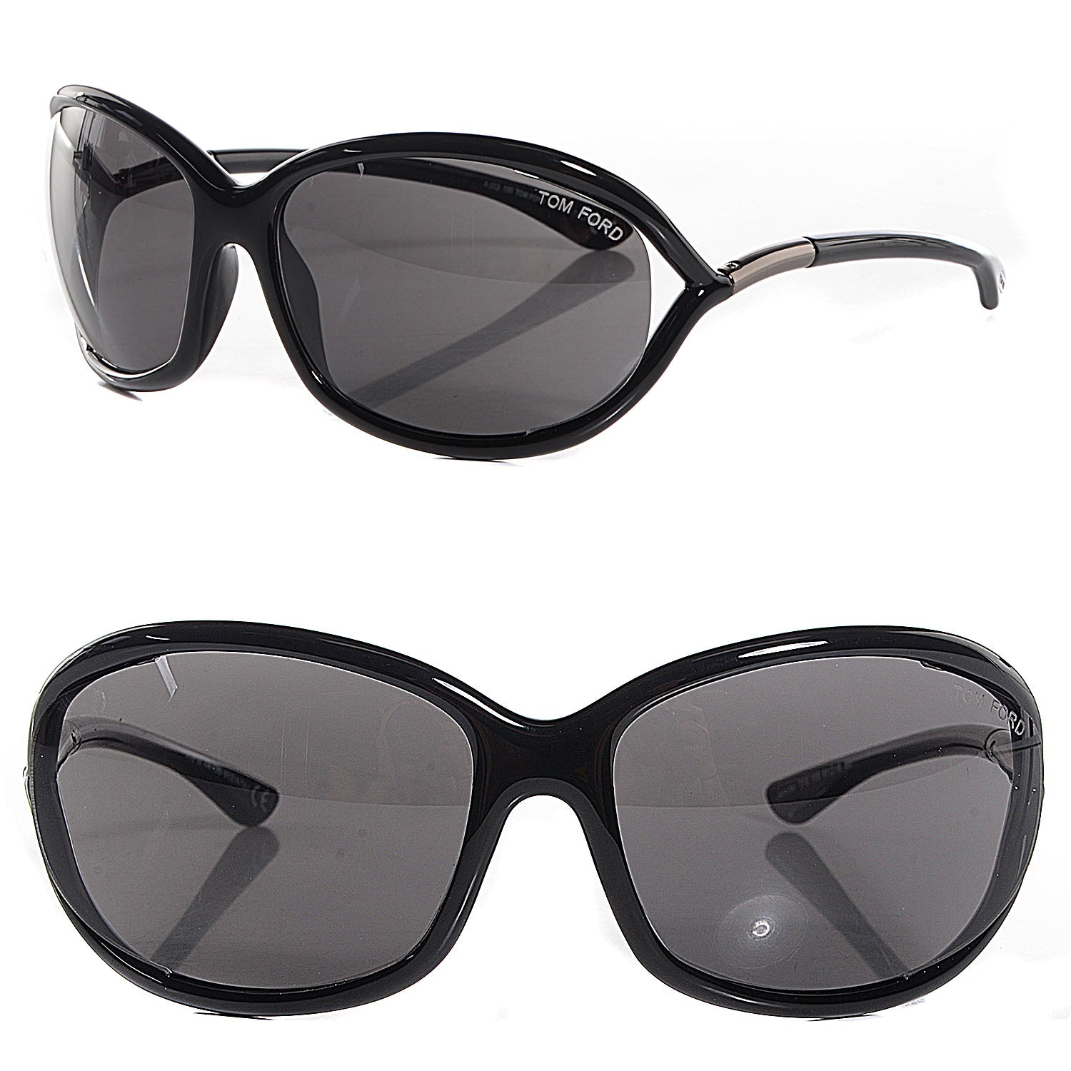 Tom Ford Jennifer Sunglasses TF8 Black 1 of 4