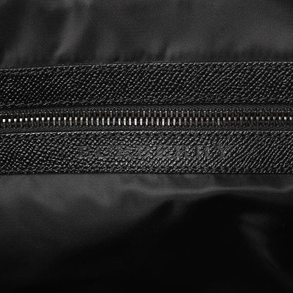 Burberry Smoked Check Medium Elgin Messenger Bag Black 7 of 17