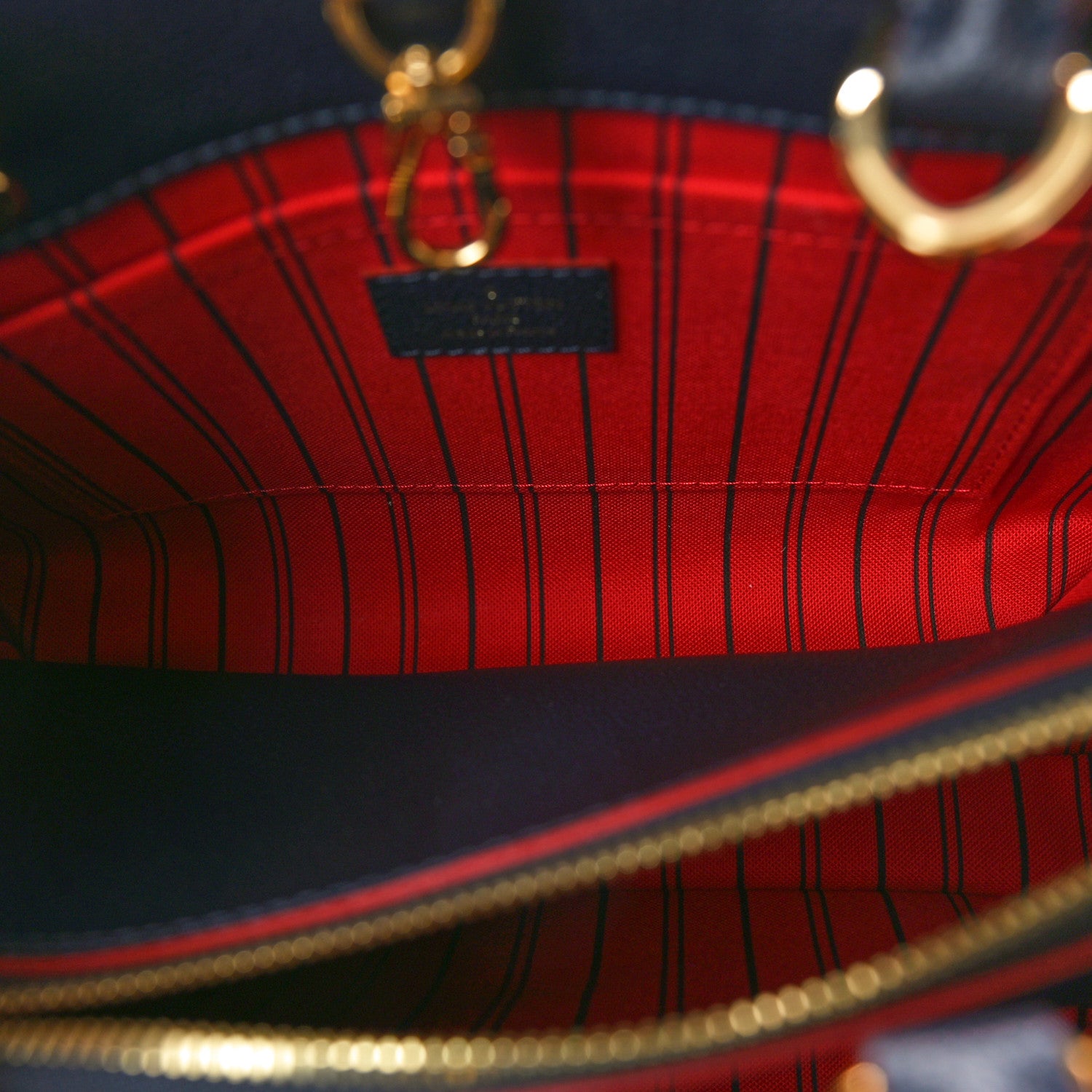 Louis Vuitton Empreinte Montaigne BB Marine Rouge 6 of 10