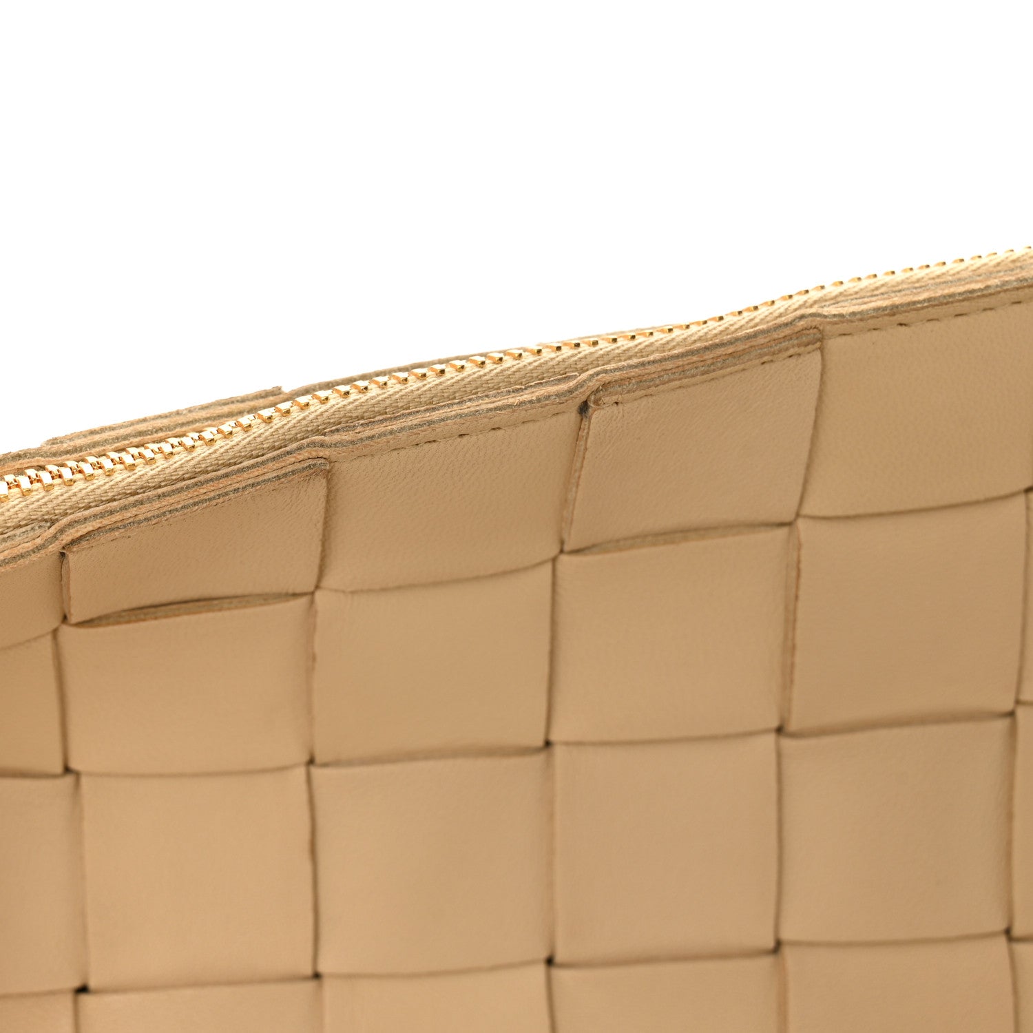 Bottega Veneta Lambskin Maxi Intrecciato Bowling Cassette Shoulder Bag Porridge 13 of 15