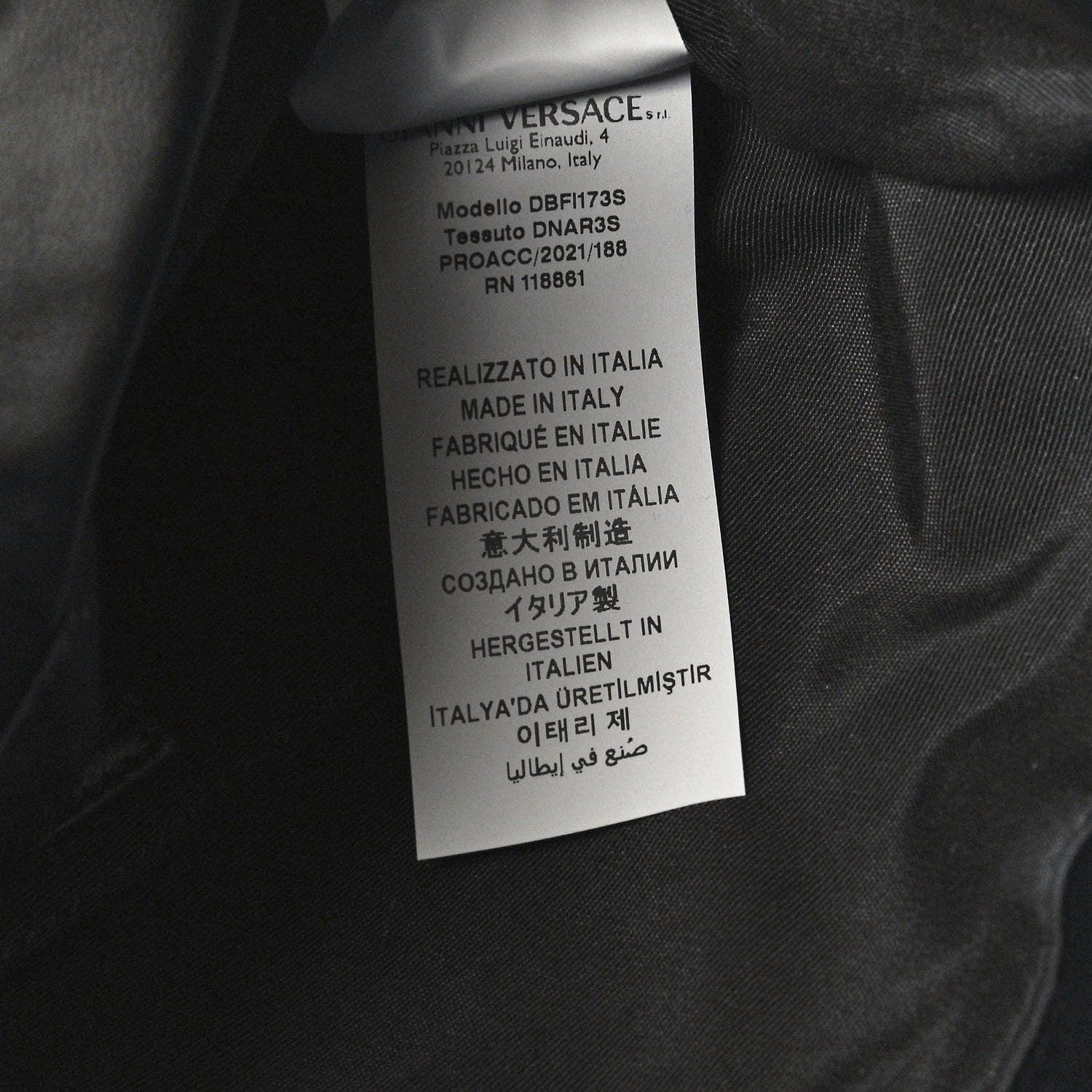 Versace Nappa Quilted Medusa Bucket Bag Black 8 of 15