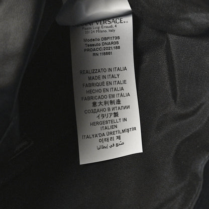 Versace Nappa Quilted Medusa Bucket Bag Black 8 of 15