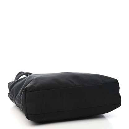 Prada Tessuto Nylon Shoulder Bag Black 4 of 9
