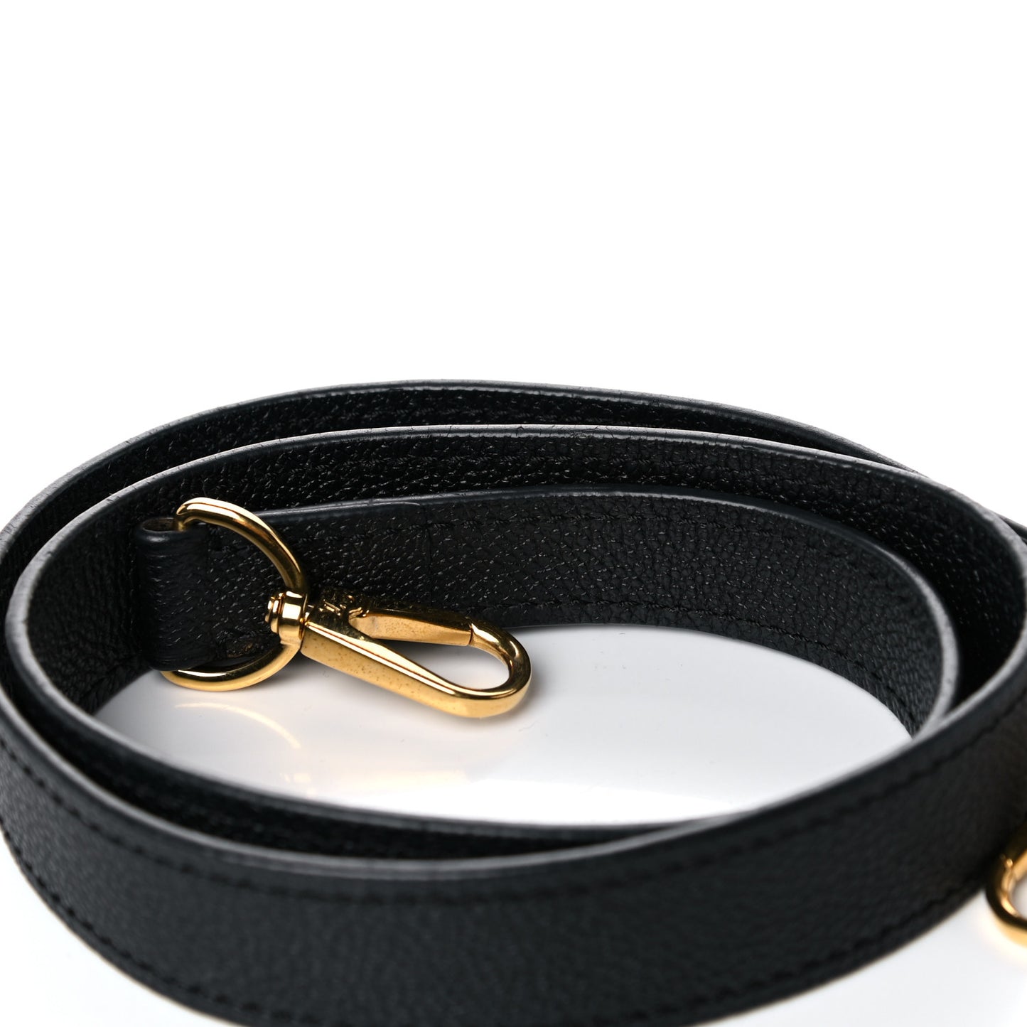 Calfskin Bagatelle Shoulder Strap Black