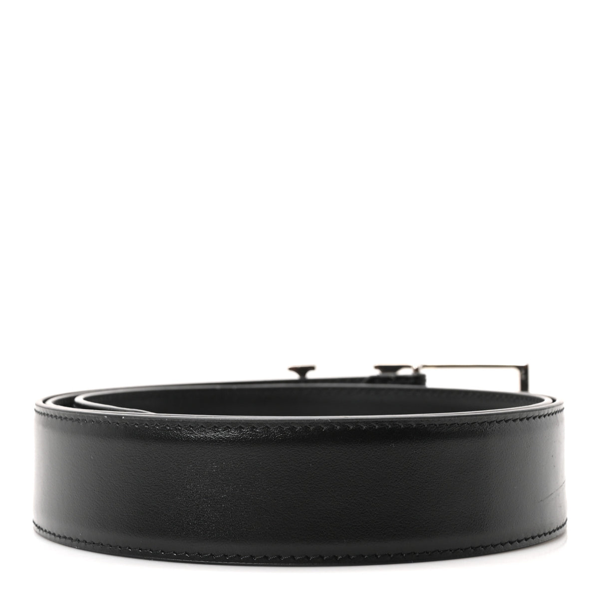 Louis Vuitton Calfskin 35mm LV Skyline Belt 100 40 Black 2 of 5