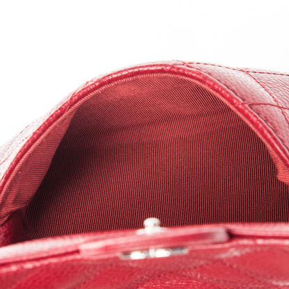 Chanel Caviar Quilted Coin Purse Red 6 of 9