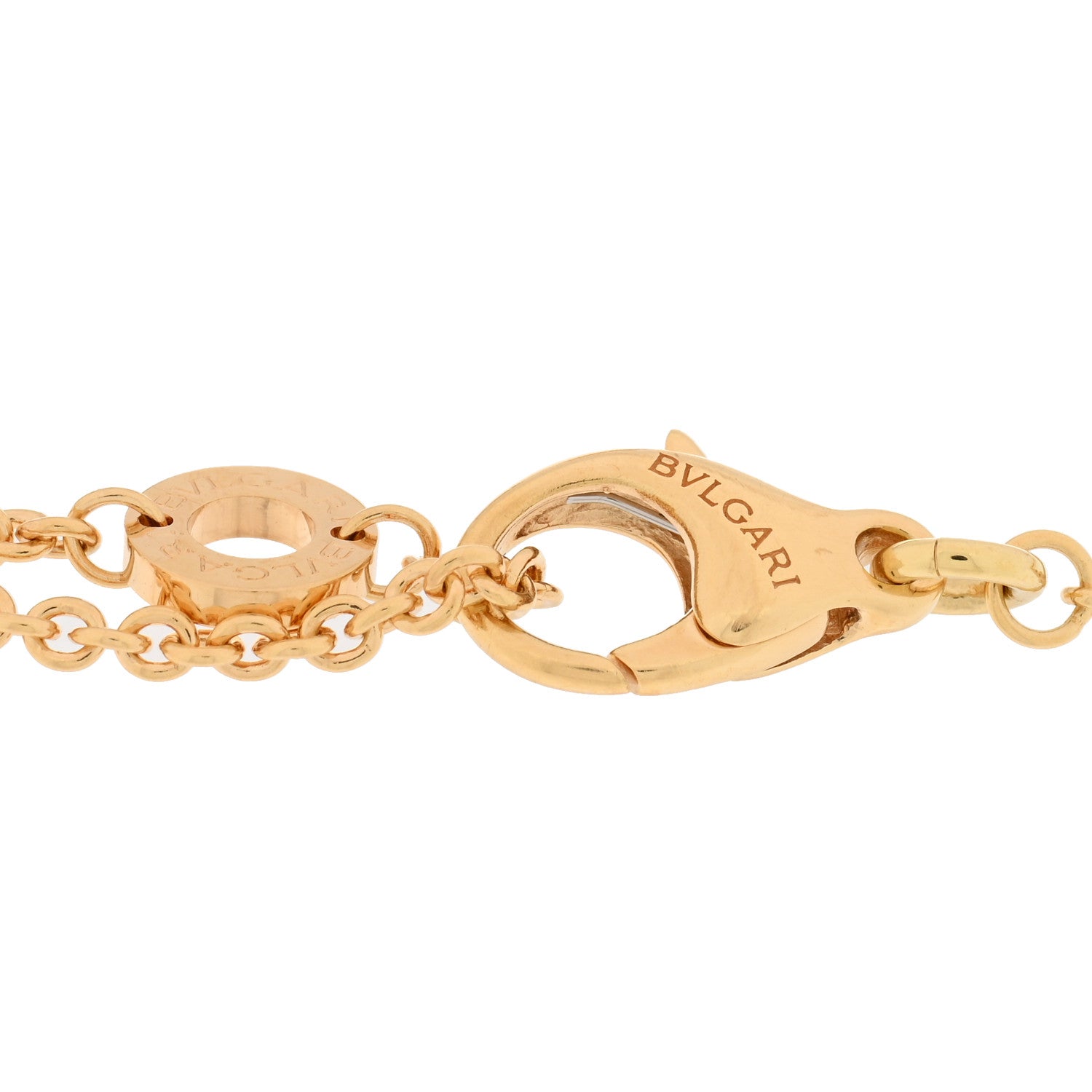 Bulgari 18K Yellow Rose White Gold B.Zero1 Bracelet 3 of 3