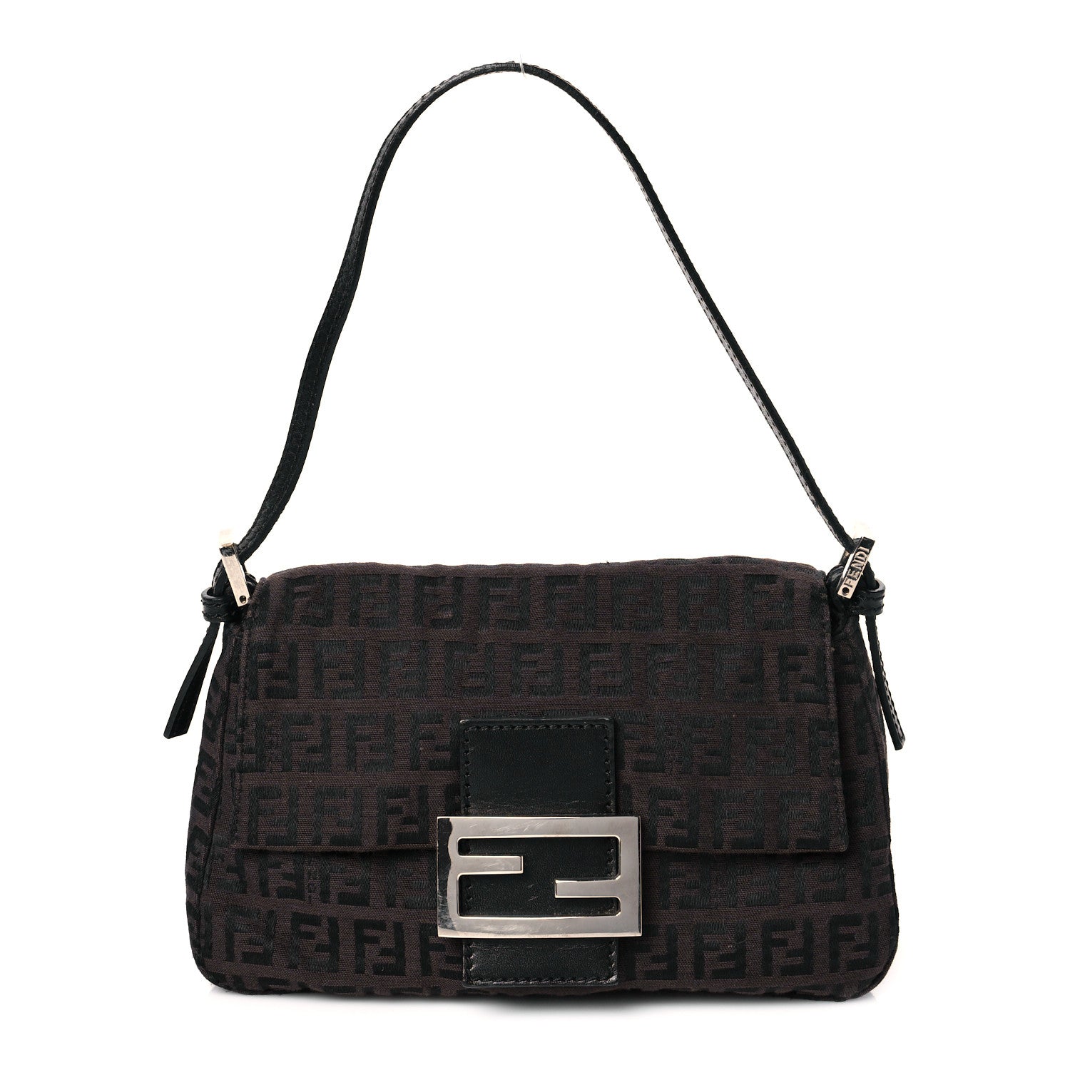 Fendi Zucchino Mini Mama Baguette Tobacco 1 of 9