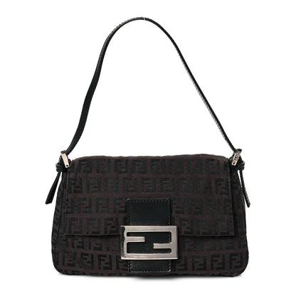 Fendi Zucchino Mini Mama Baguette Tobacco 1 of 9