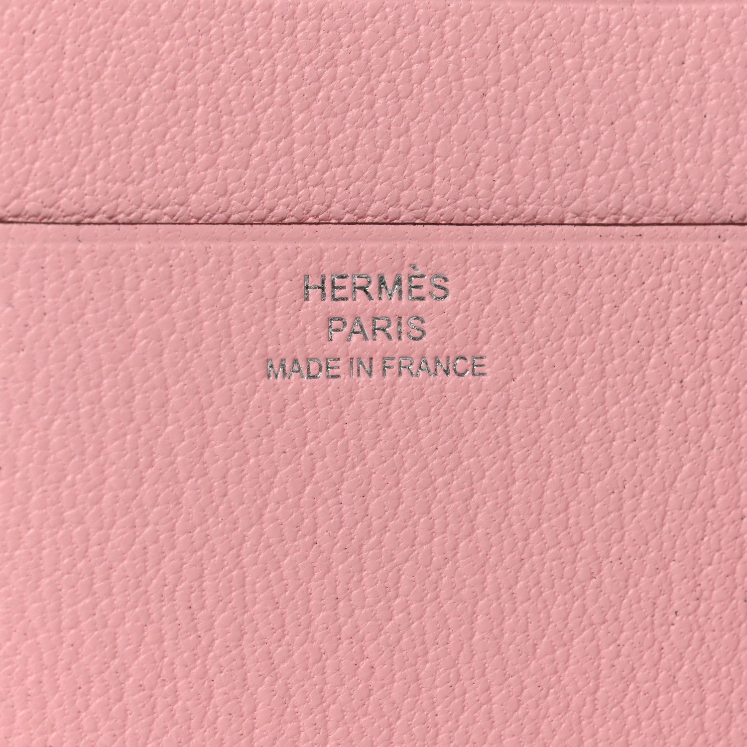 Hermes Chevre Mysore Tri-Fold Compact Bearn Wallet Rose Sakura 6 of 8