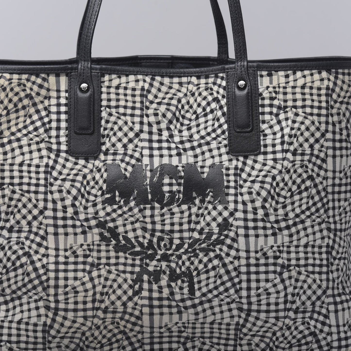 Visetos Large Liz Reversible Shopper Tote Black