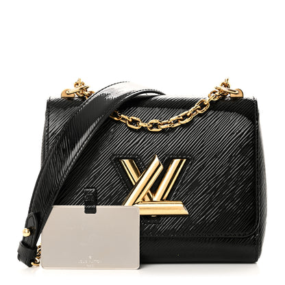 Louis Vuitton Electric Epi Twist Shoulder Bag PM Black 3 of 10