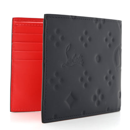 Christian Louboutin Calfskin Bi-Fold Wallet Grey 3 of 8