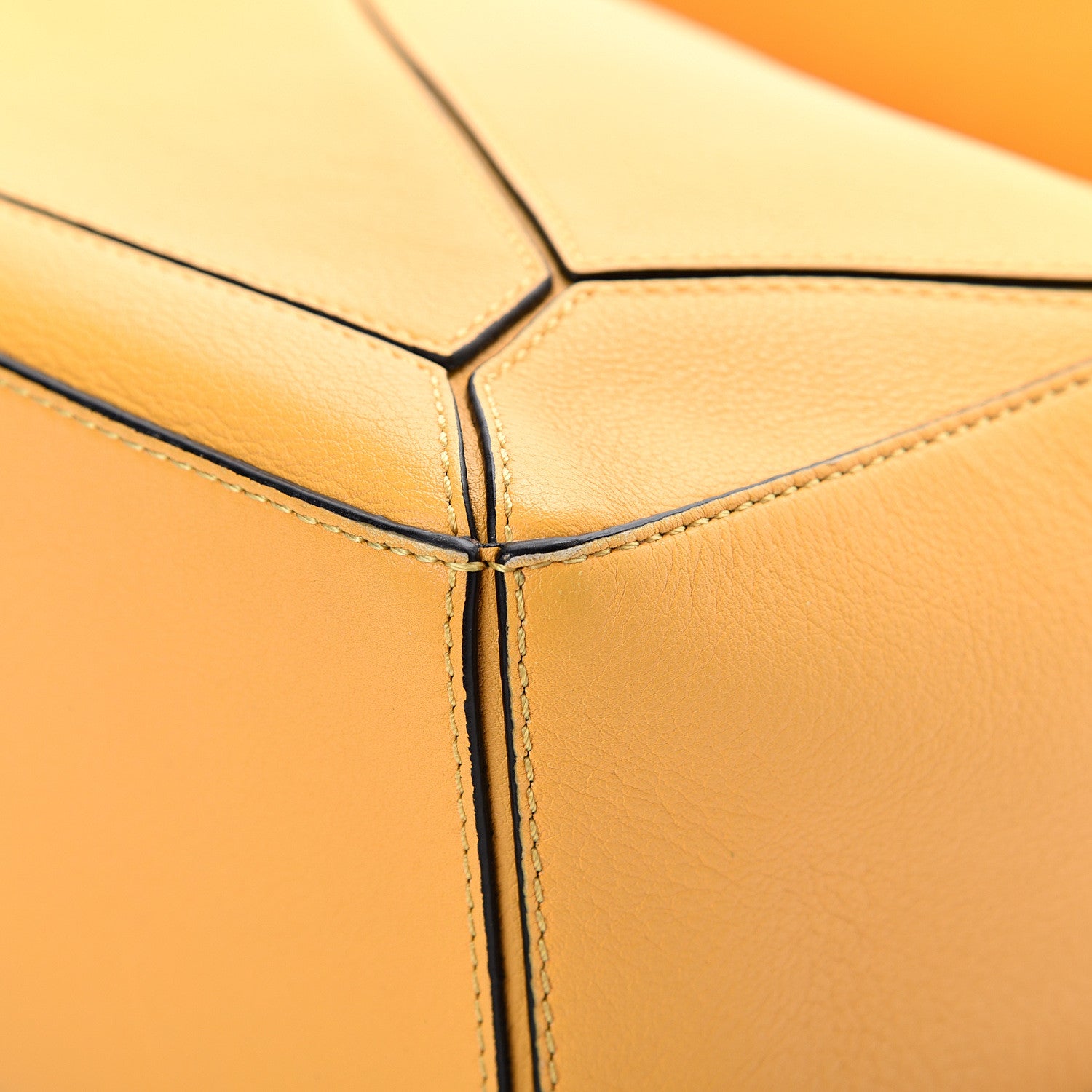 Loewe Calfskin Small Puzzle Bag Narcisus Yellow 11 of 13