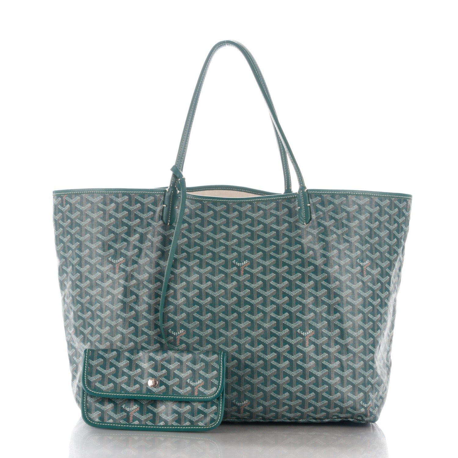 Goyard Goyardine Saint Louis GM Green 3 of 10