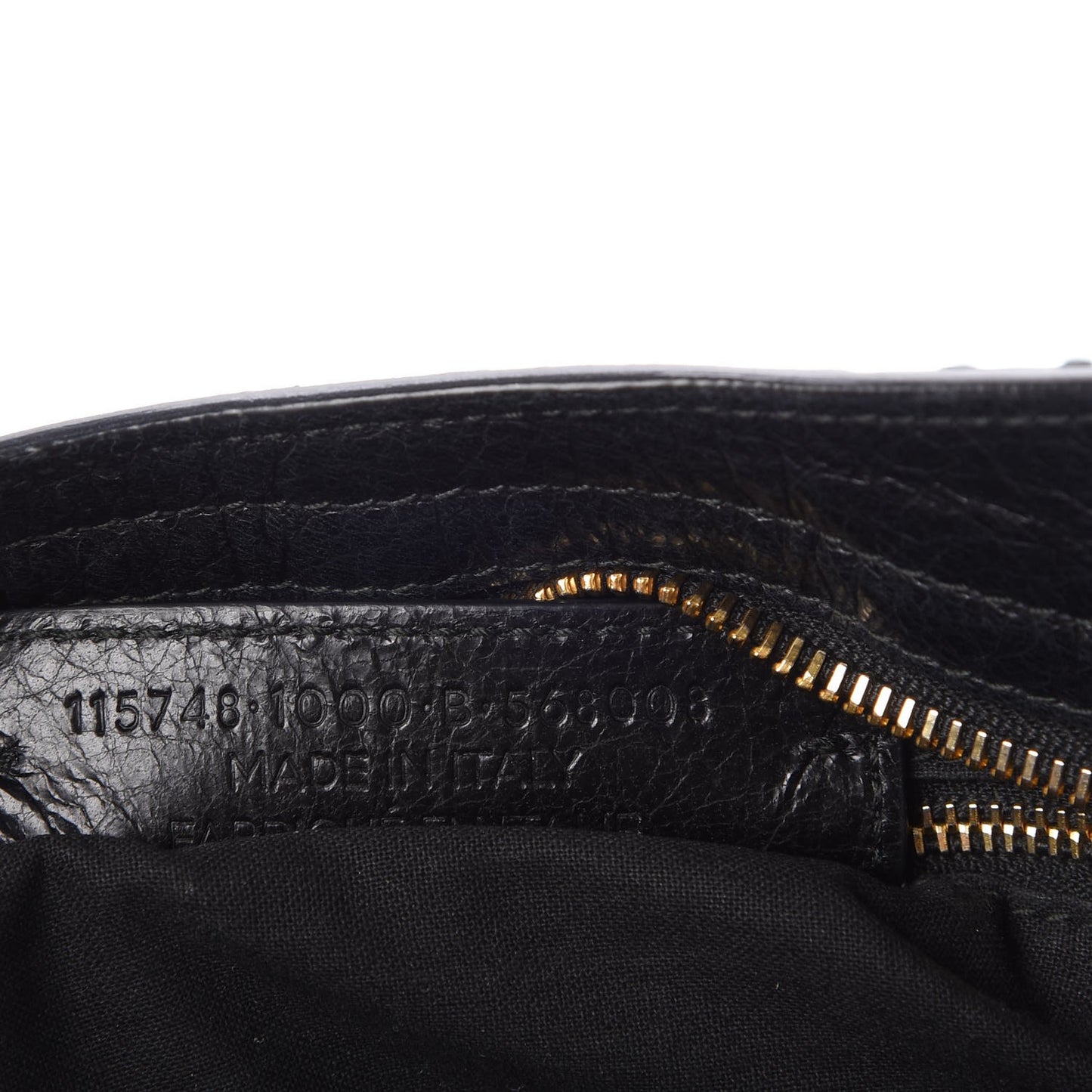 Agneau Classic Gold Hardware City Black