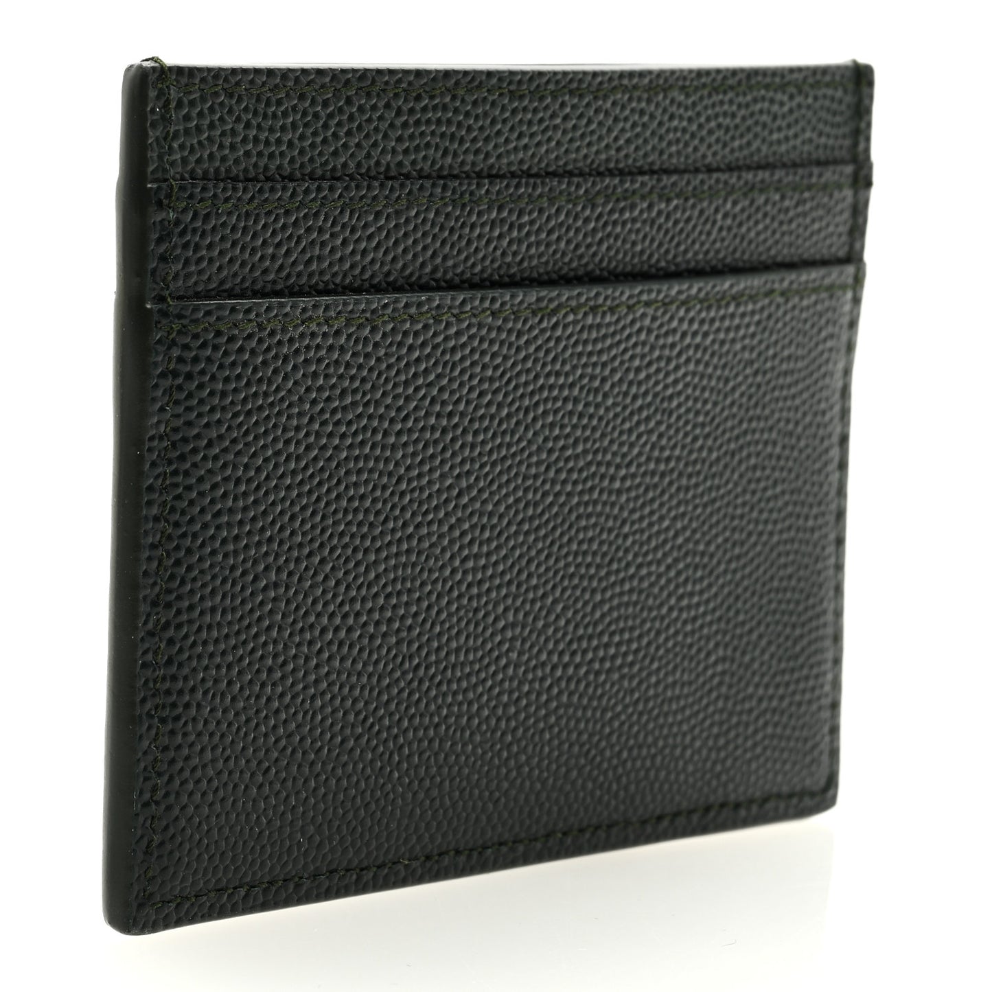 Grain De Poudre Card Case New Vert Fonce