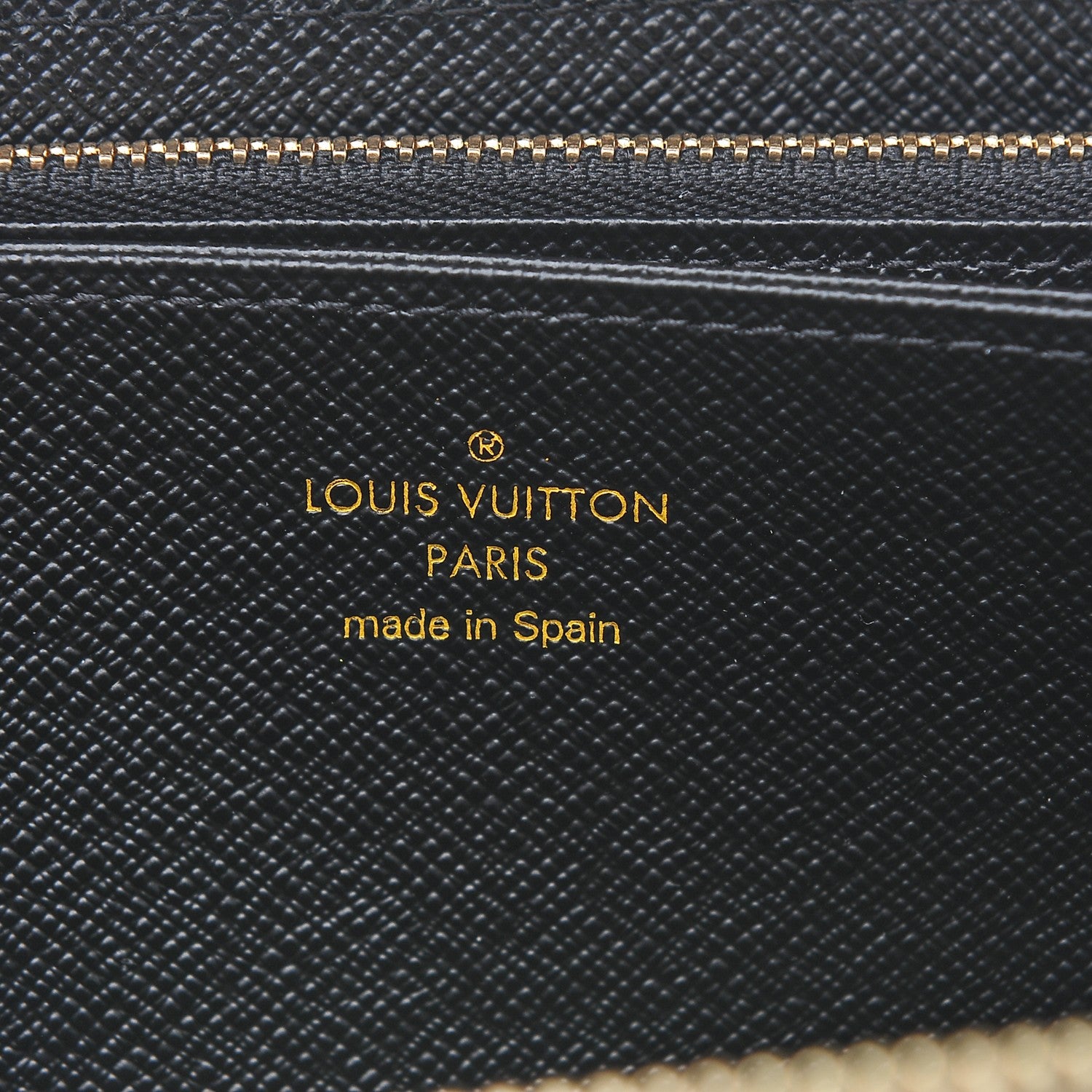 Louis Vuitton Epi Damier Race Zippy Wallet Black Rouge 6 of 6